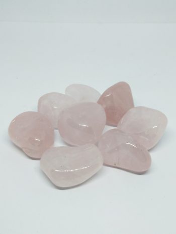Quartz rose pierre roulée