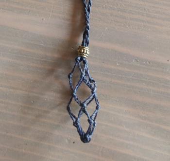 collier filet pierres interchangeables